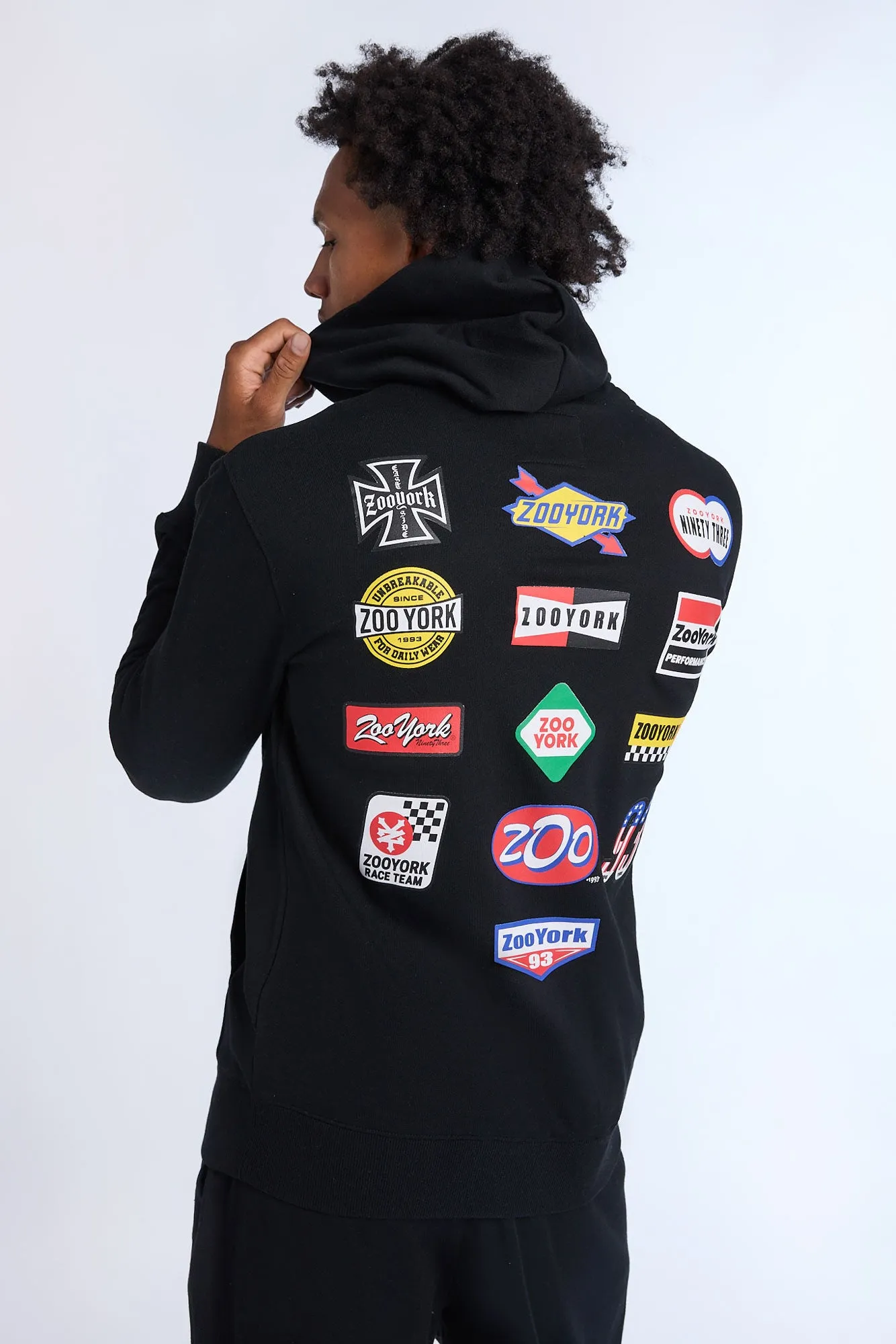 Haut à capuchon à logos multiples Zoo York homme sold by West49 product image thumbnail 2