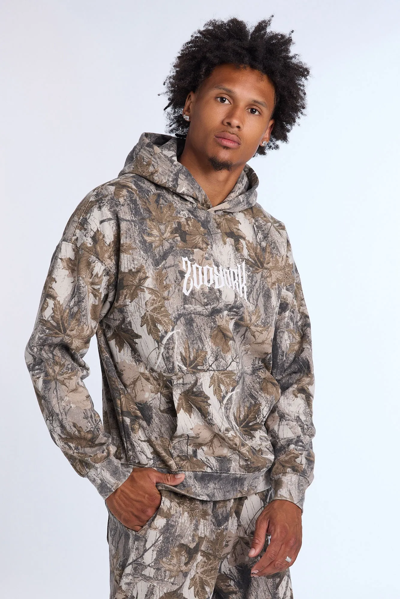 Zoo York Mens Tree Camo Hoodie sold by West49 product image thumbnail 5