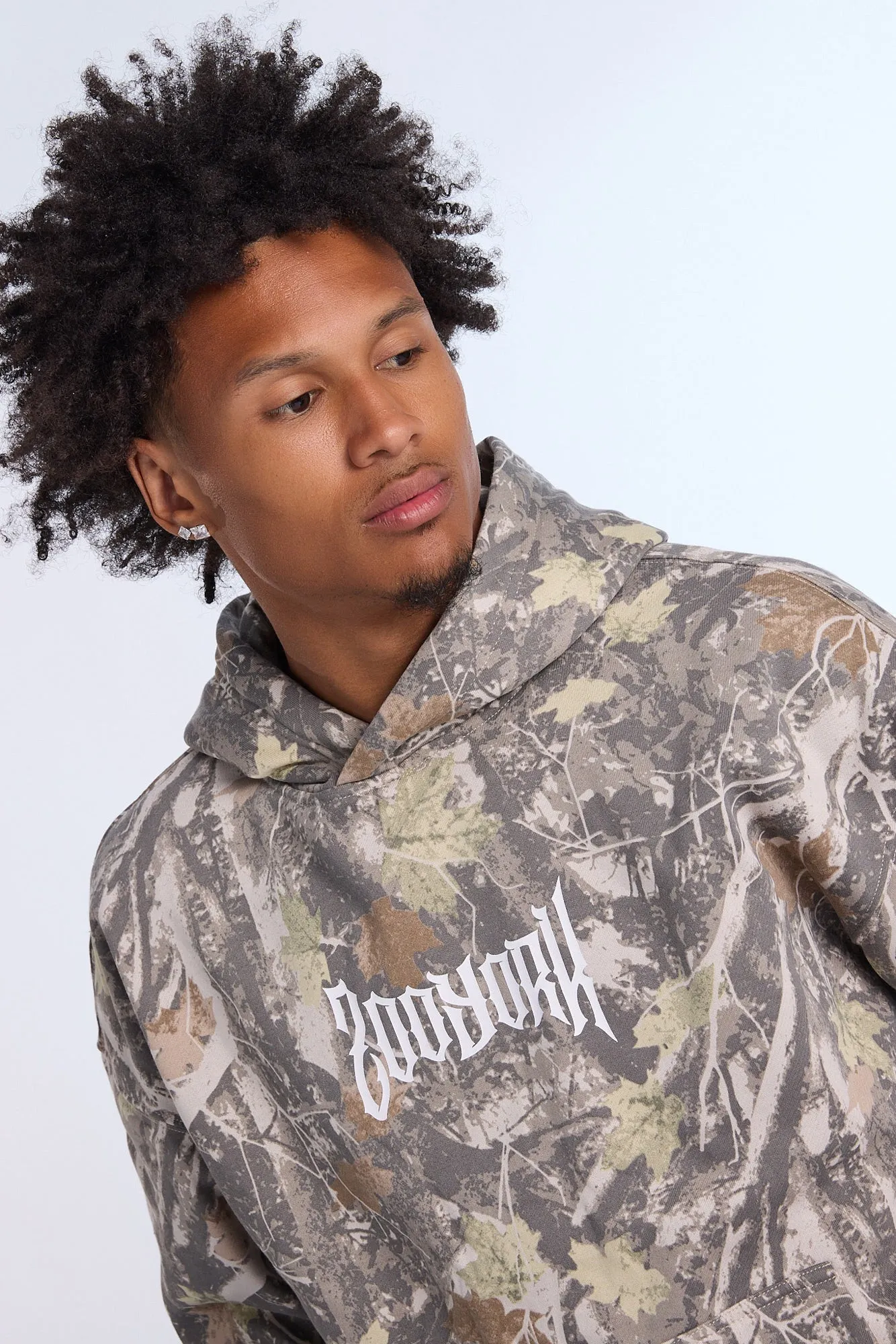 Zoo York Mens Tree Camo Hoodie sold by West49 product image thumbnail 2