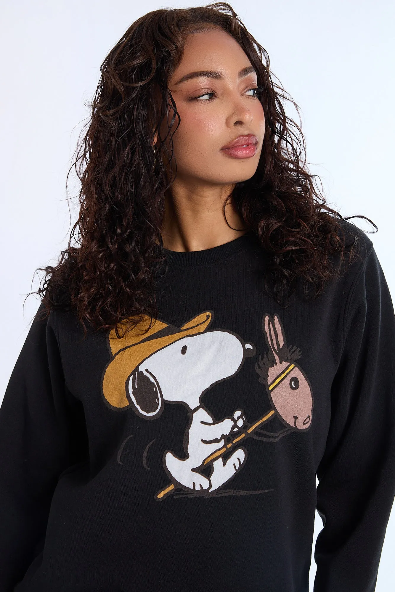 Snoopy Cowboy Crewneck Sweatshirt sold by West49 product image thumbnail 2