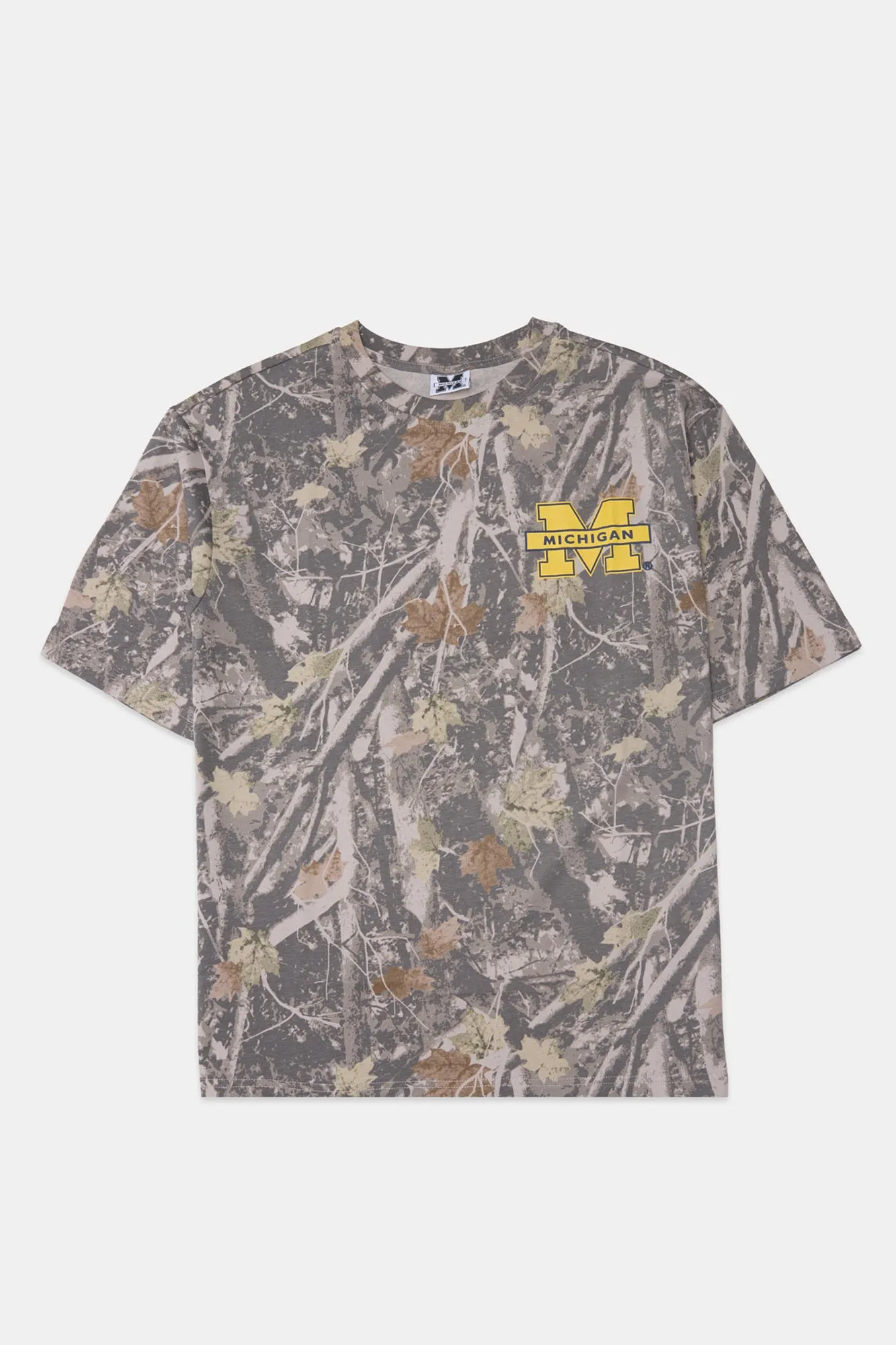 Mens Michigan Tree Camo T-Shirt sold by West49