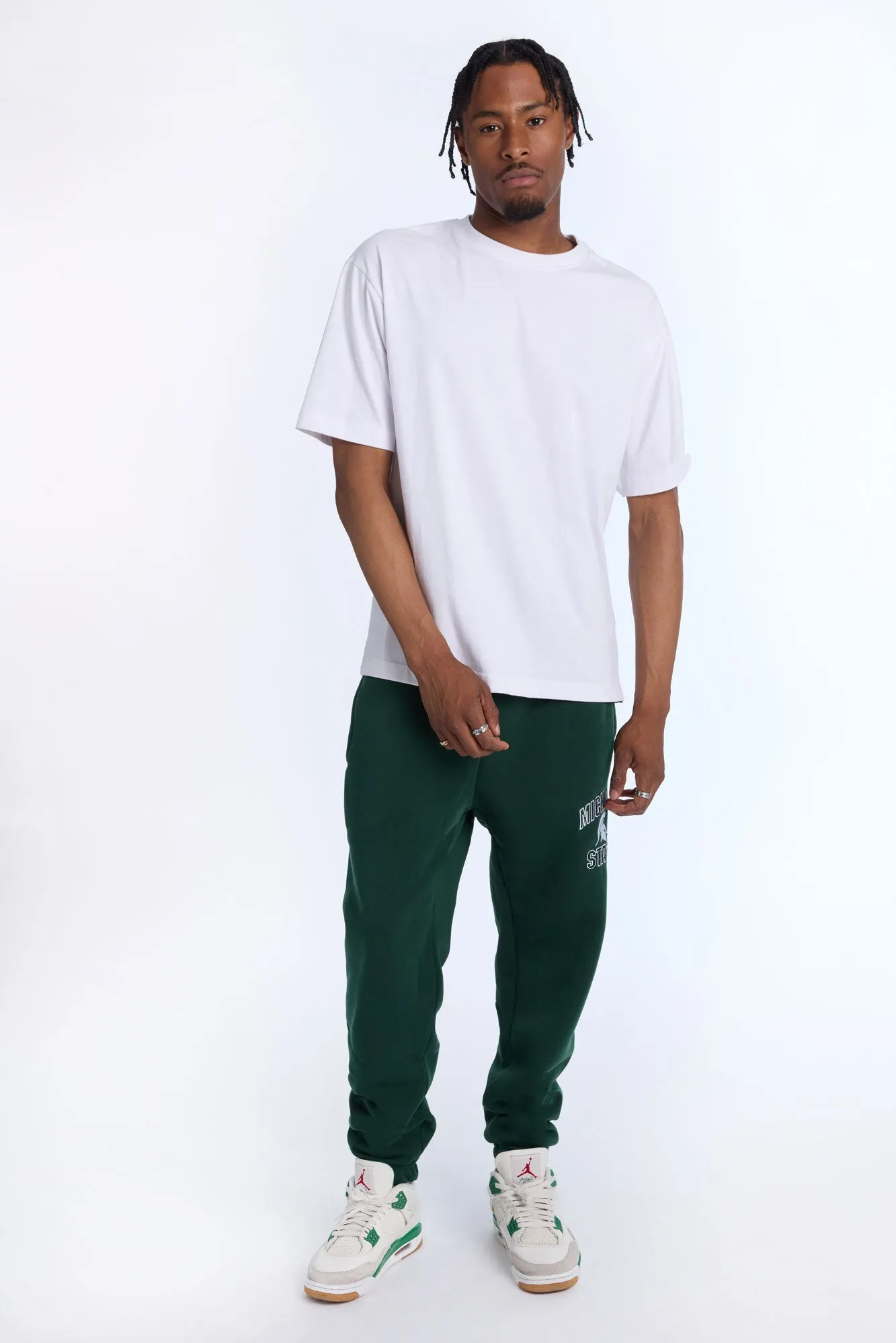 Mens Michigan State Spartans Sweatpant sold by West49 product image thumbnail 4