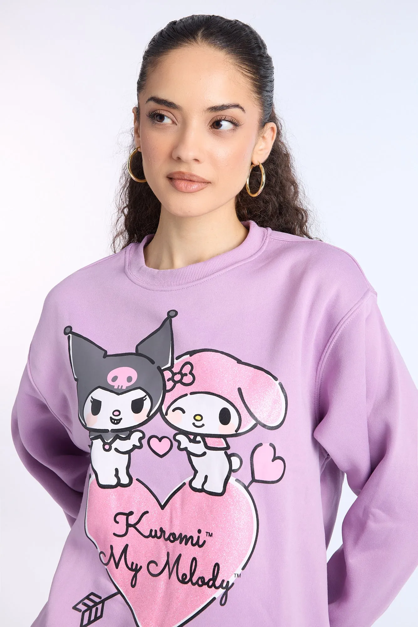 Kuromi My Melody Crewneck Sweatshirt sold by West49 product image thumbnail 2