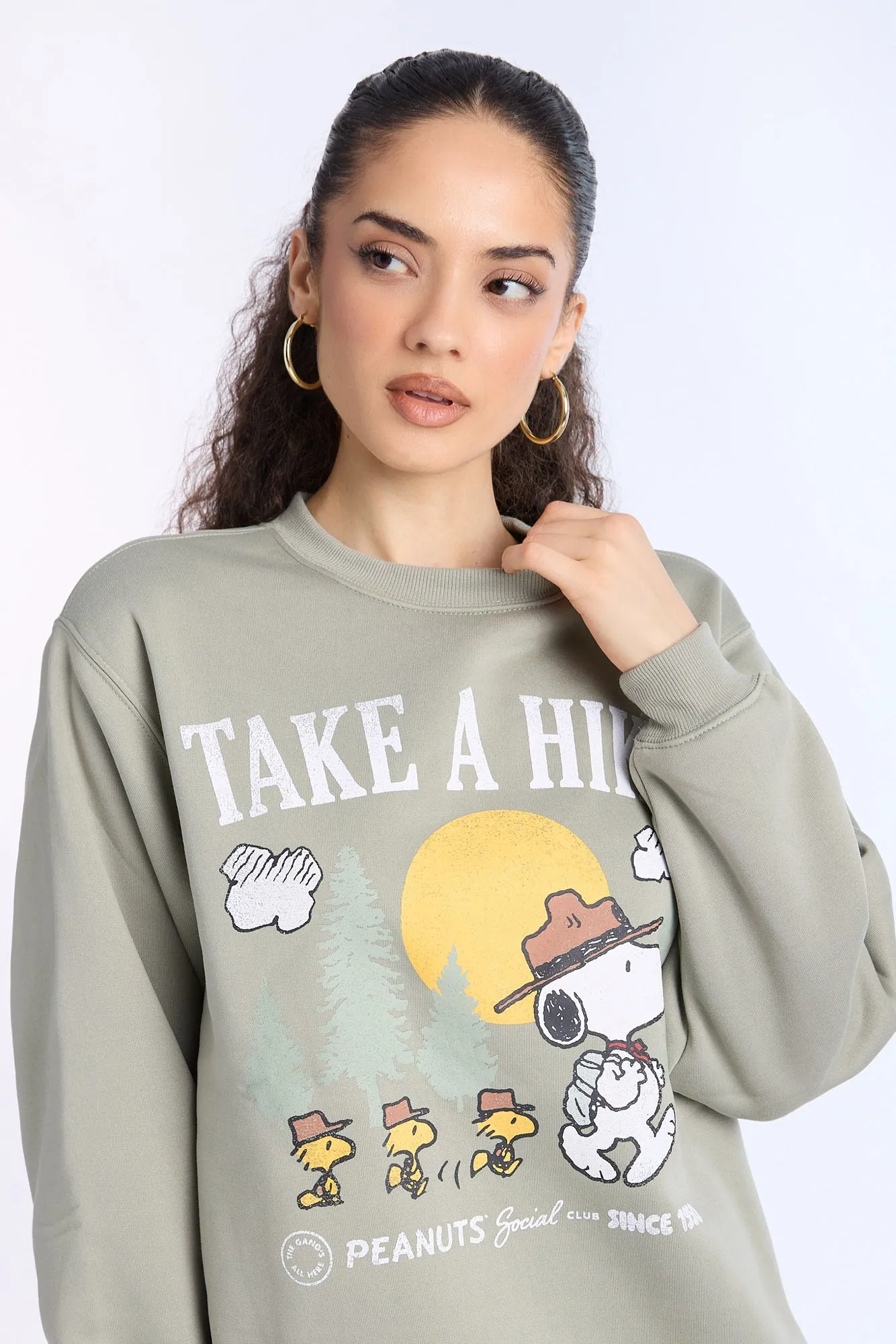 Sweatshirt à col ras du cou imprimé Camp Snoopy sold by West49 product image thumbnail 2