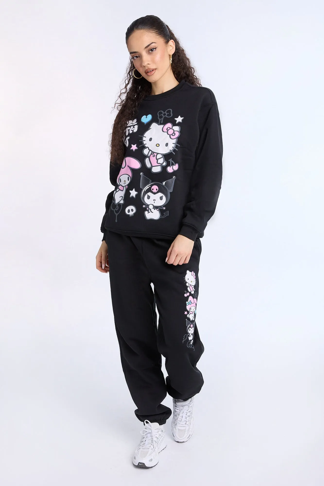 Sweatshirt à col ras du cou imprimé Hello Kitty & Friends sold by West49 product image thumbnail 4