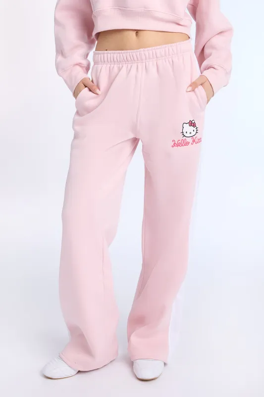 Jogger en molleton à grande jambe Hello Kitty sold by West49