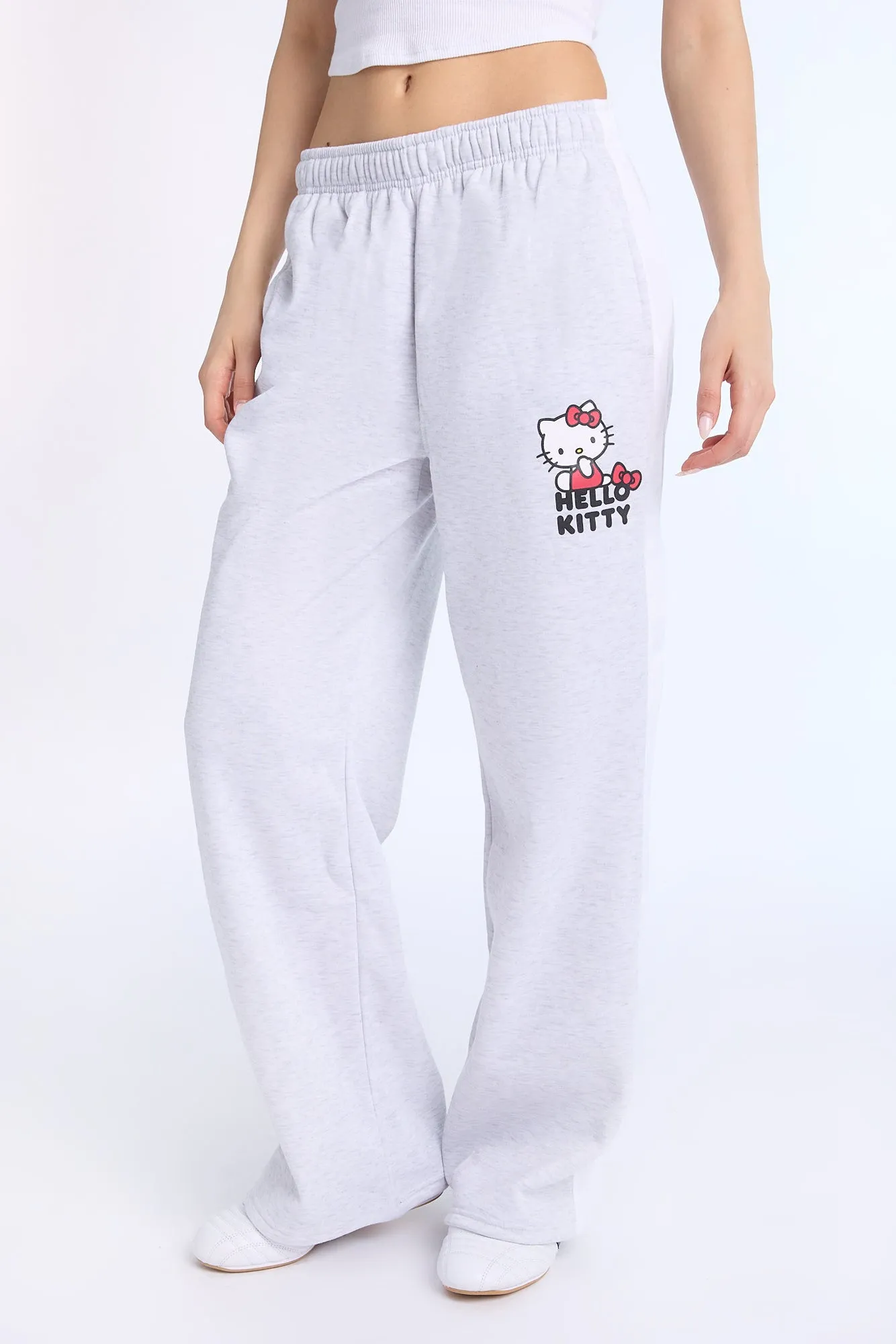 Jogger en molleton à grande jambe Hello Kitty sold by West49