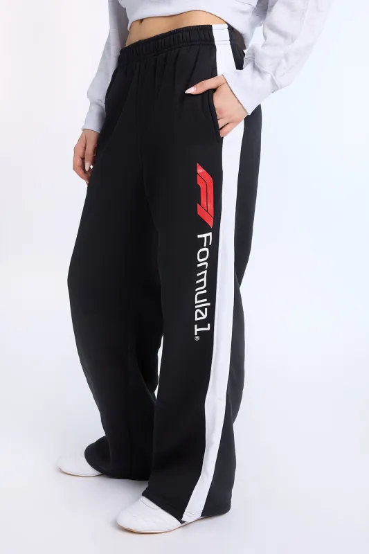 Jogger en molleton à grande jambe Formula 1 sold by West49