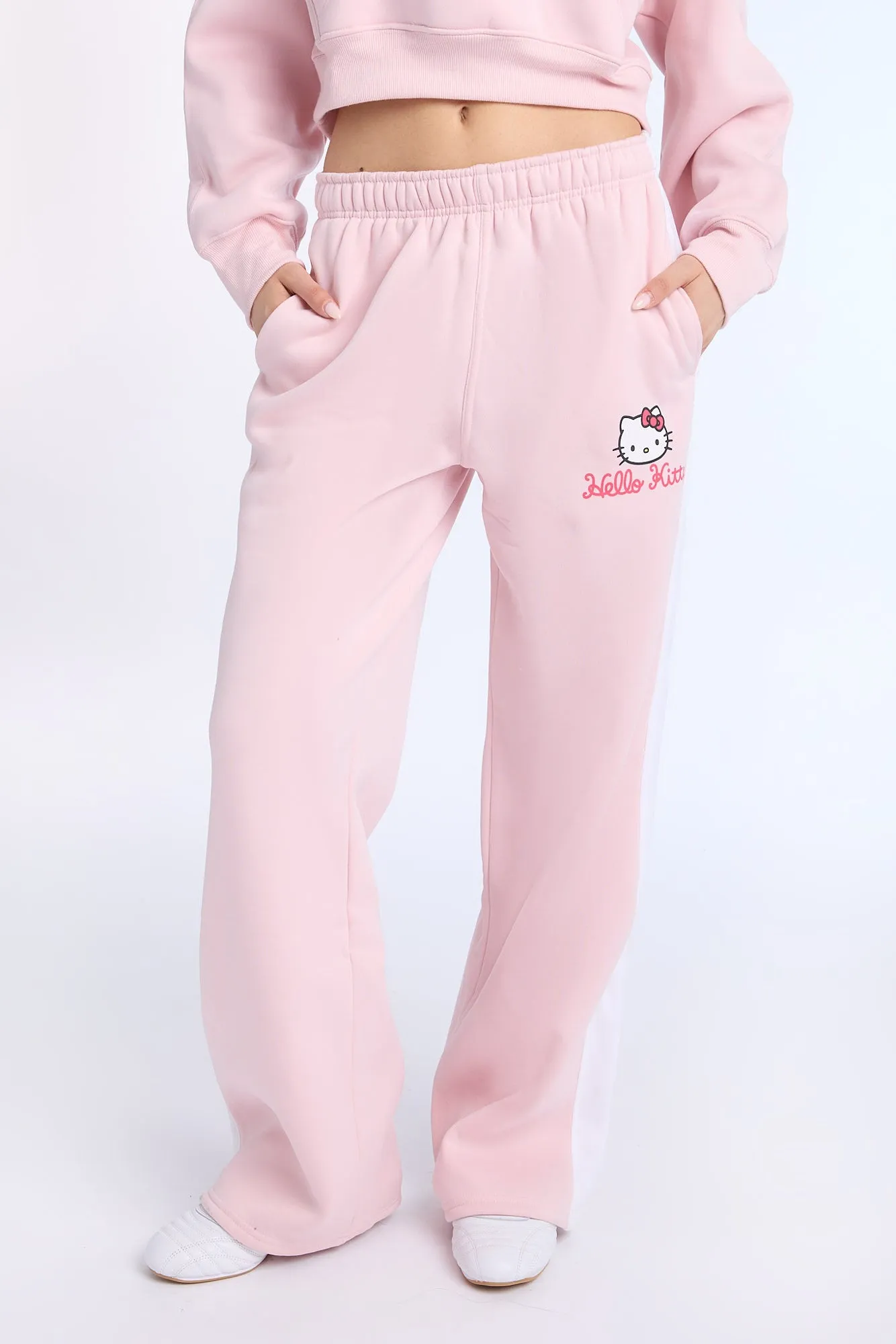 Hello Kitty Wide Leg Sweatpant sold by West49