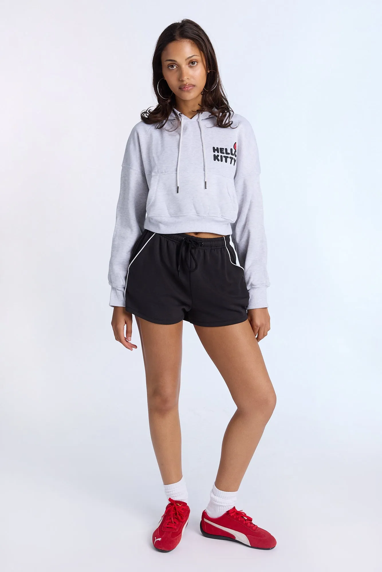 Hello Kitty Graphic Copped Hoodie sold by West49 product image thumbnail 4