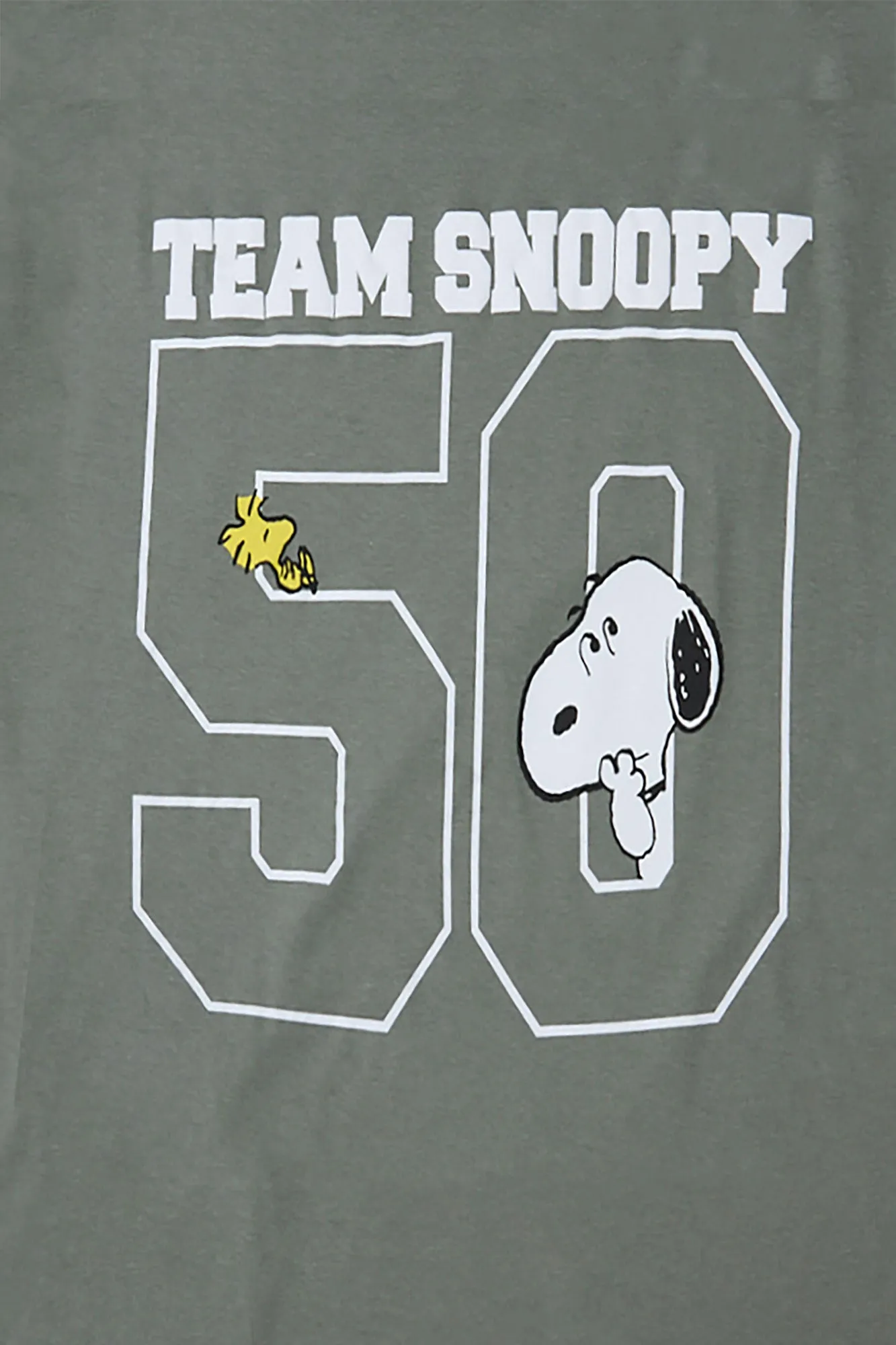 Team Snoopy 50 Graphic Boyfriend Tee sold by West49 product image thumbnail 2
