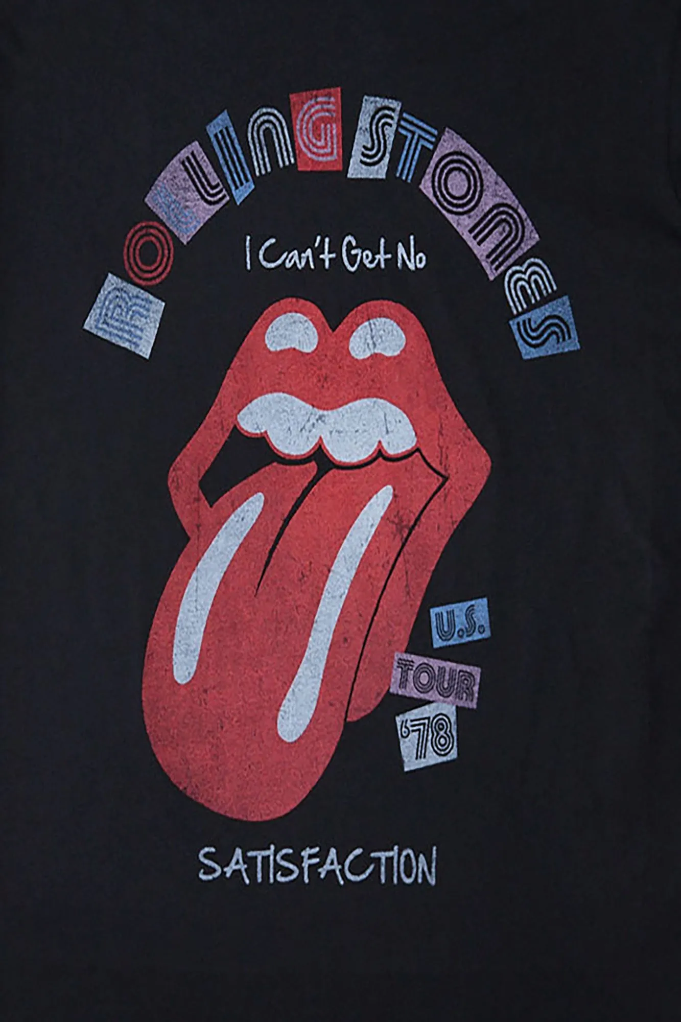Rolling Stones Graphic Boyfriend Tee sold by West49 product image thumbnail 2