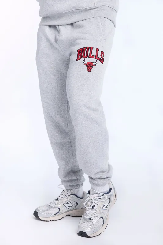 Jogger en molleton gris chiné Chicago Bulls homme sold by West49