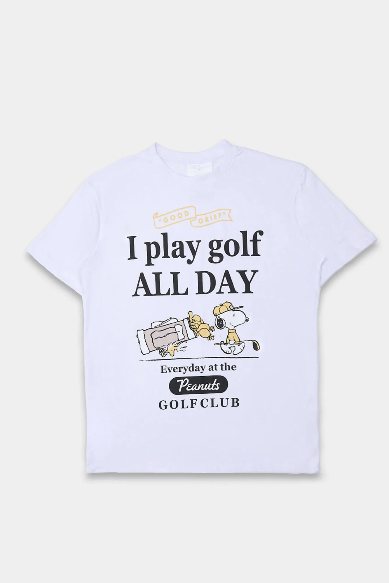 T-shirt coupe boyfriend imprimé Golf Club Peanuts sold by West49