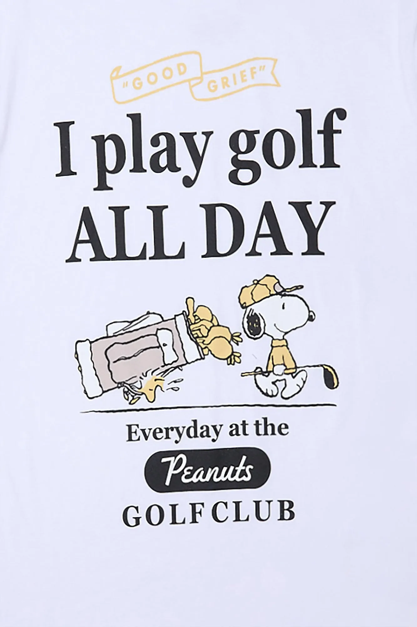 T-shirt coupe boyfriend imprimé Golf Club Peanuts sold by West49 product image thumbnail 2