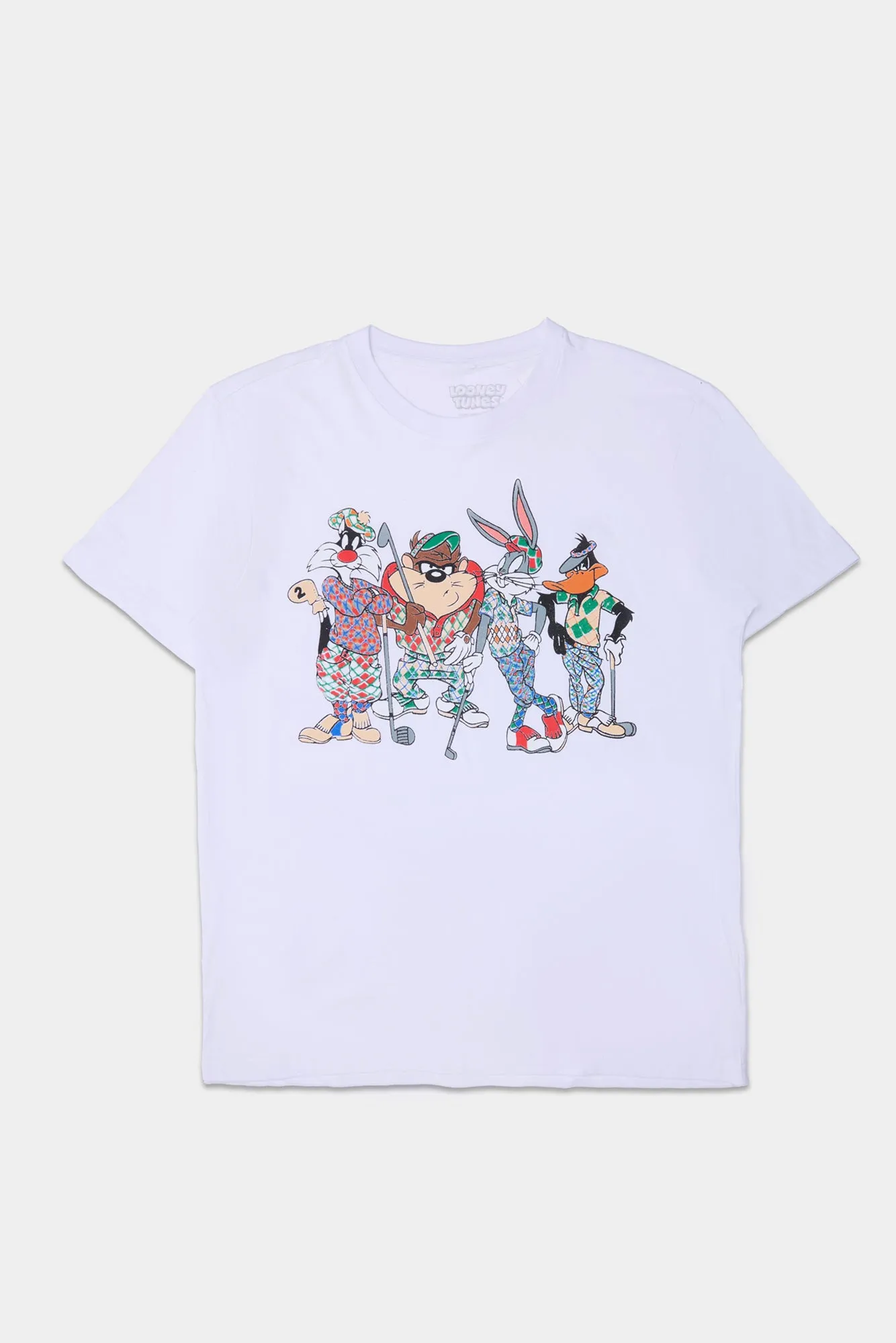 Mens Looney Tunes Golf Squad Graphic T-Shirt sold by West49