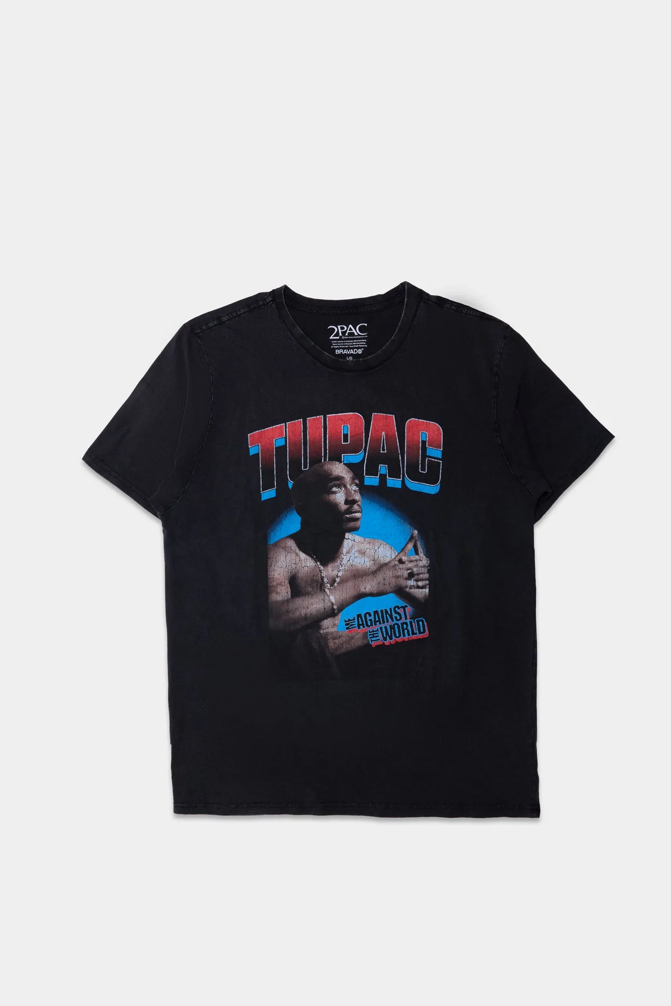 Mens Tupac Graphic T-Shirt sold by West49