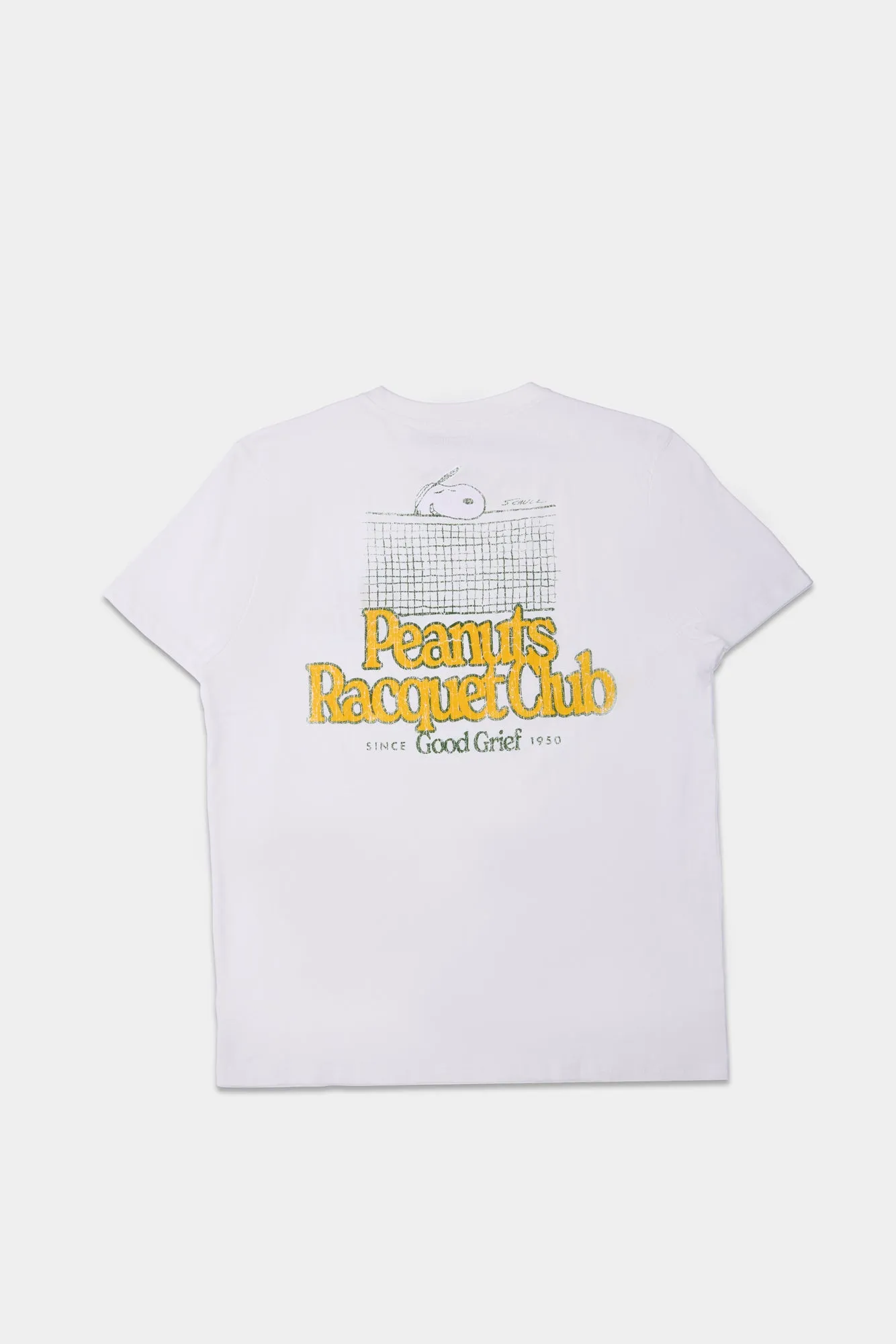 Mens Peanuts Racquet Club T-Shirt sold by West49