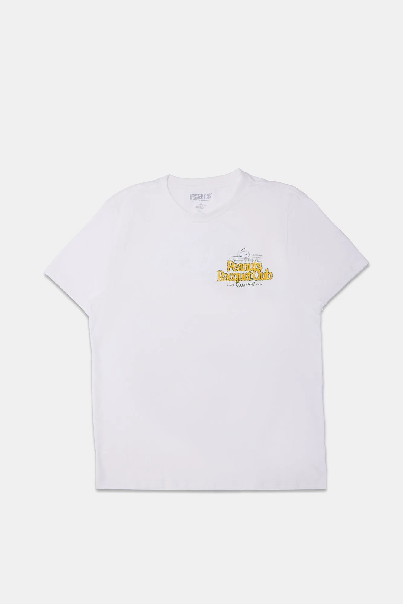 Mens Peanuts Racquet Club T-Shirt sold by West49 product image thumbnail 2
