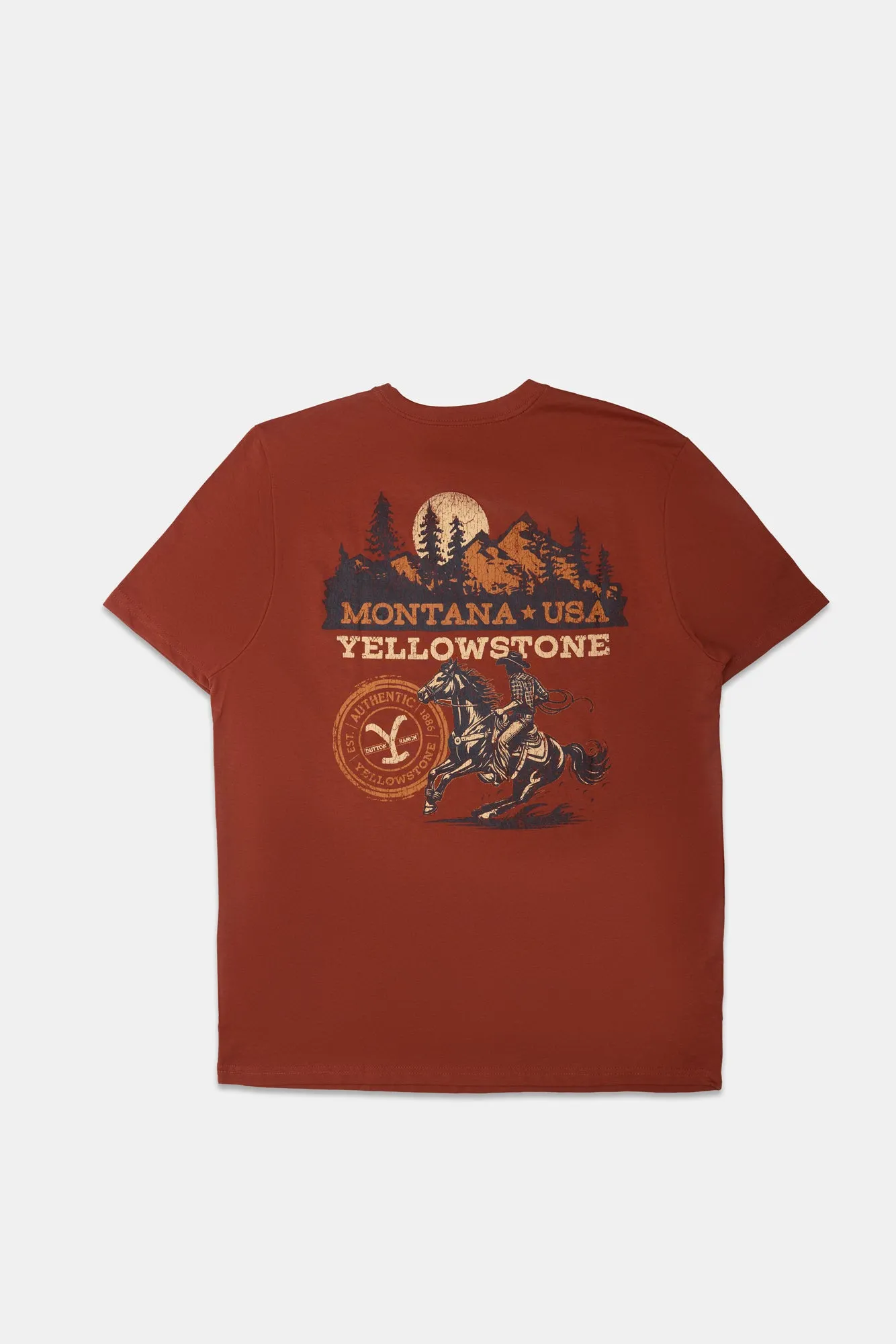 Mens Yellowstone Dutton Ranch T-Shirt sold by West49 product image thumbnail 2