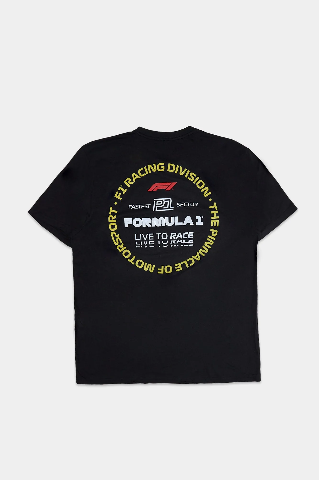 Mens Formula 1 We Race T-Shirt sold by West49