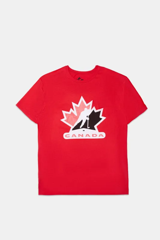 T-shirt imprimé logo Team Canada homme sold by West49
