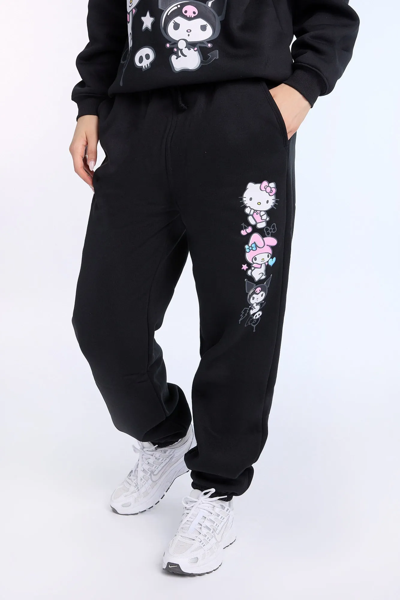 Jogger en molleton imprimé Hello Kitty & Friends sold by West49