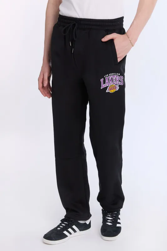 Mens LA Lakers Straight Leg Sweatpant sold by West49