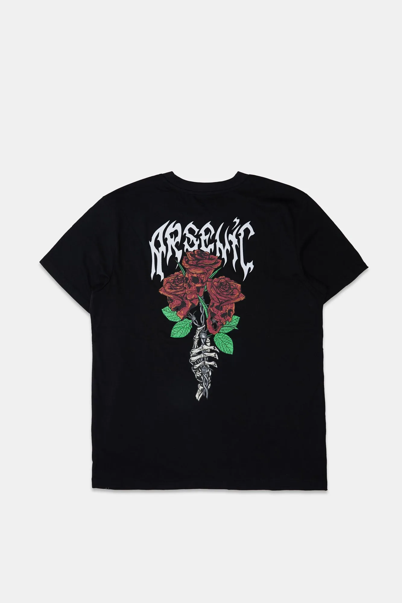 T-shirt imprimé crânes en bouquet de roses homme sold by West49 product image thumbnail 3