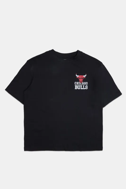 T-shirt imprimé logo Chicago Bulls homme sold by West49