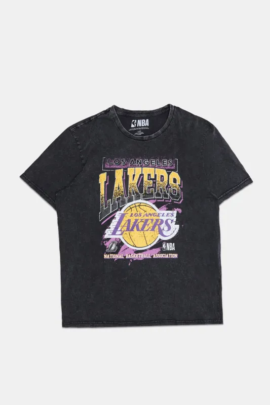 T-shirt délavé imprimé LA Lakers homme sold by West49