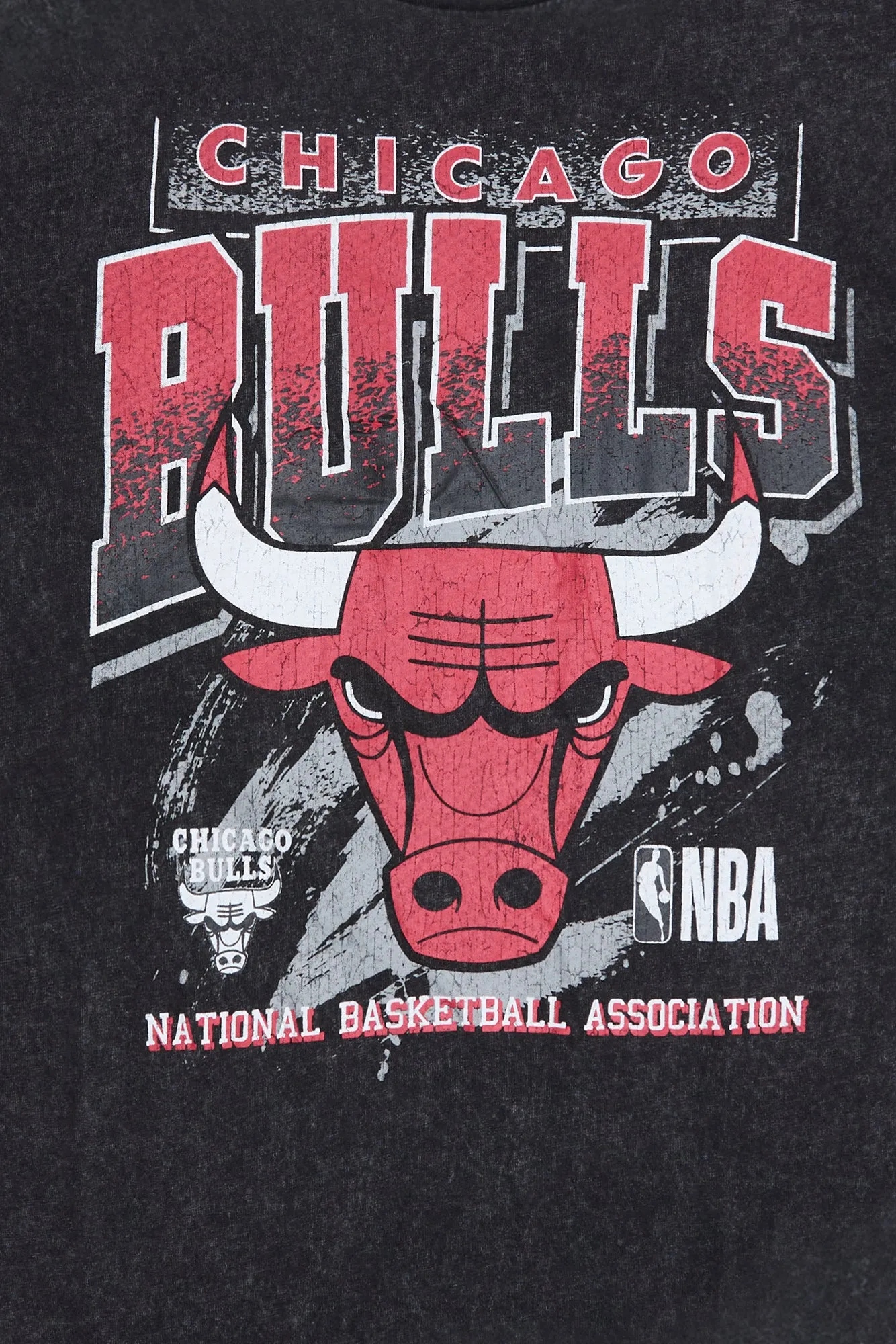 T-shirt délavé imprimé Chicago Bulls homme sold by West49 product image thumbnail 2