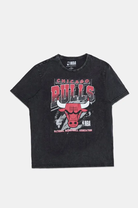 Mens Chicago Bulls Washed Graphic T-Shirt sold by West49