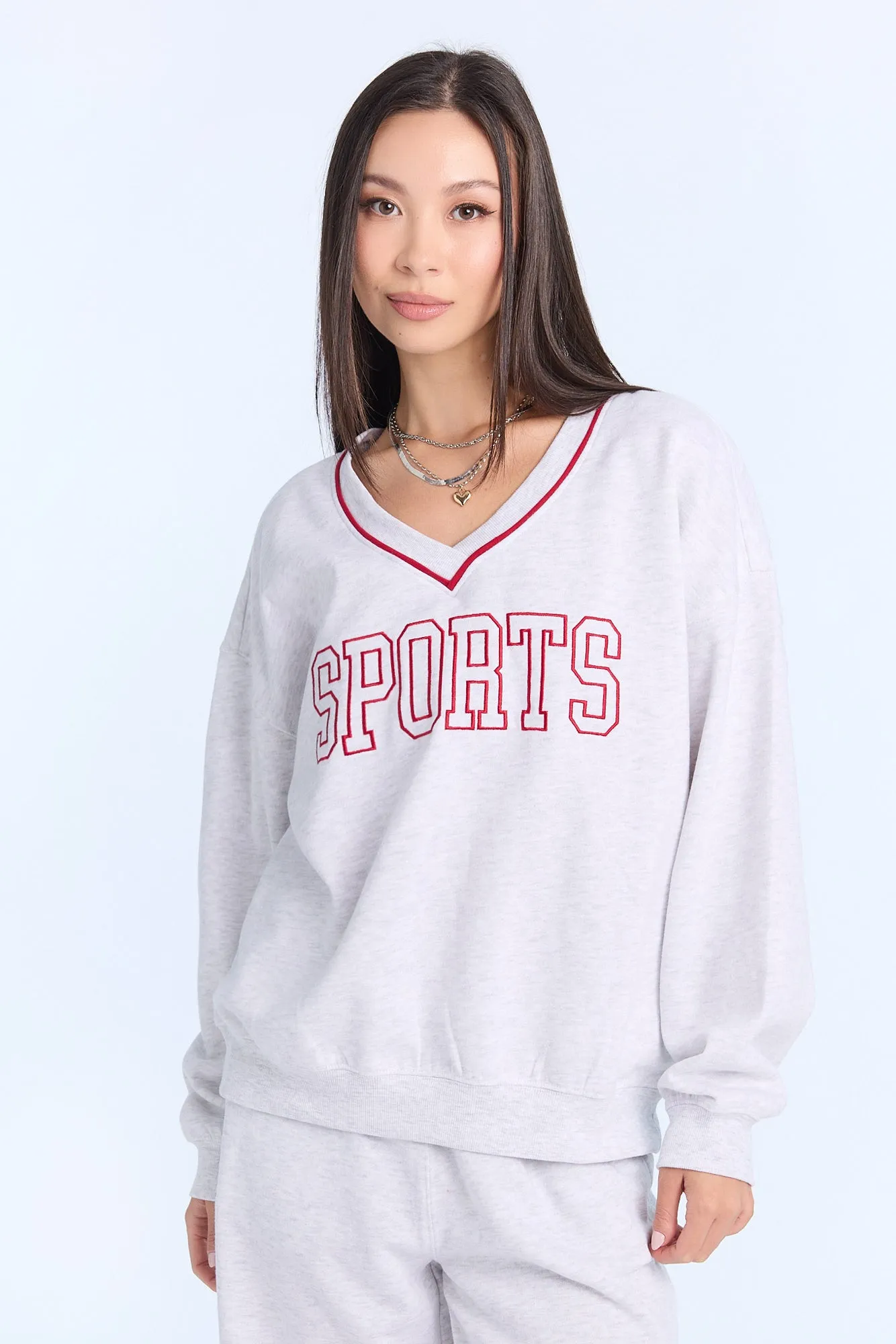 Sweatshirt en molleton à col en V sold by West49 product image thumbnail 2