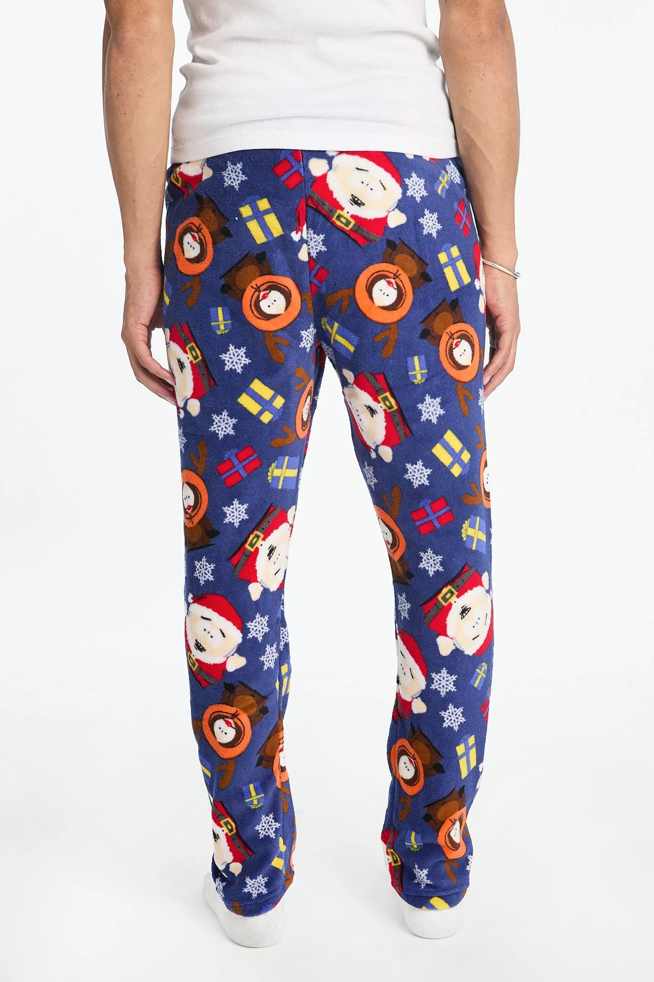 Pantalon de pyjama en peluche imprimé de Noël South Park homme sold by West49 product image thumbnail 3