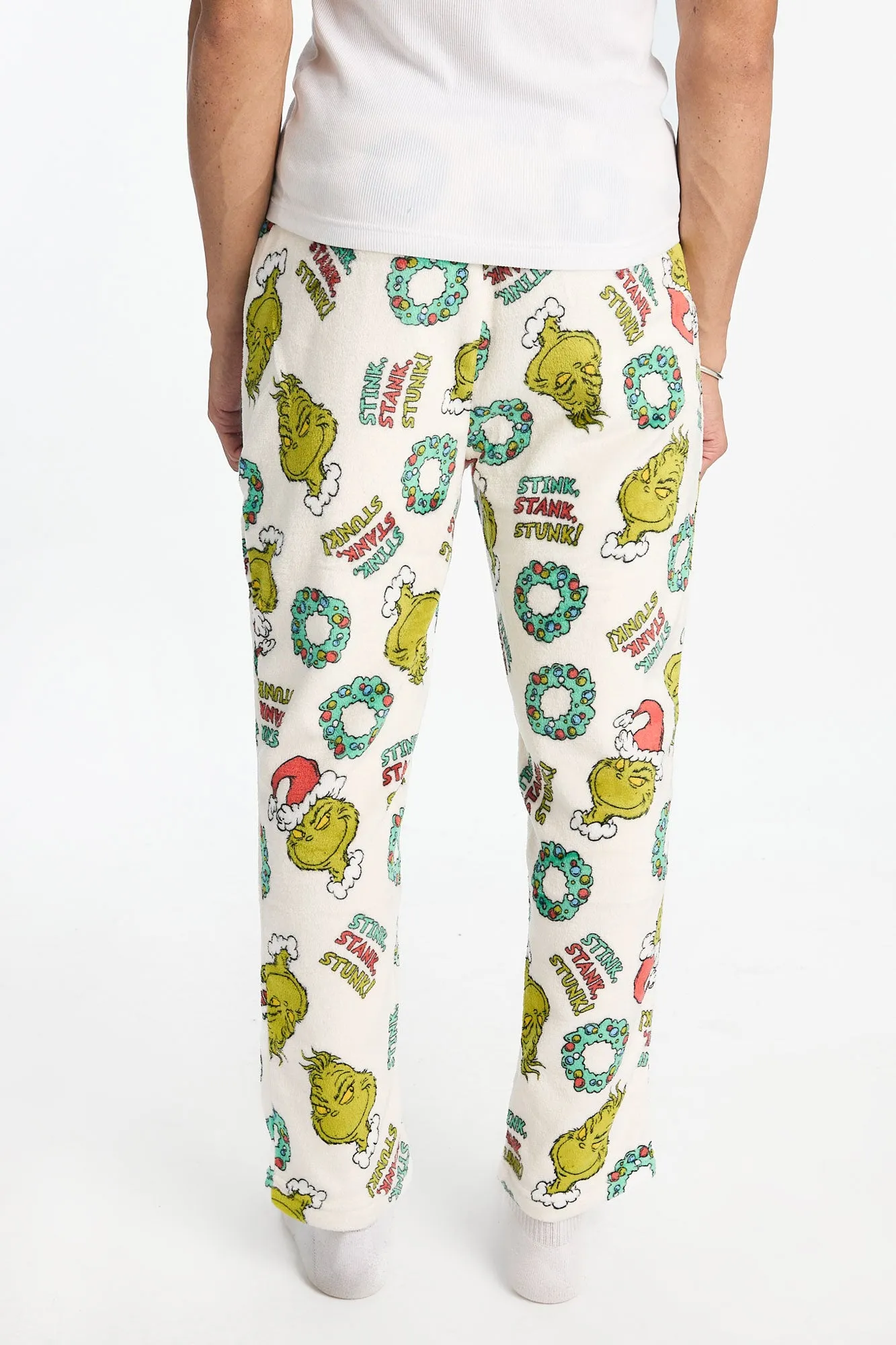 Pantalon de pyjama en peluche Stink, Stank, Stunk! The Grinch homme sold by West49 product image thumbnail 3