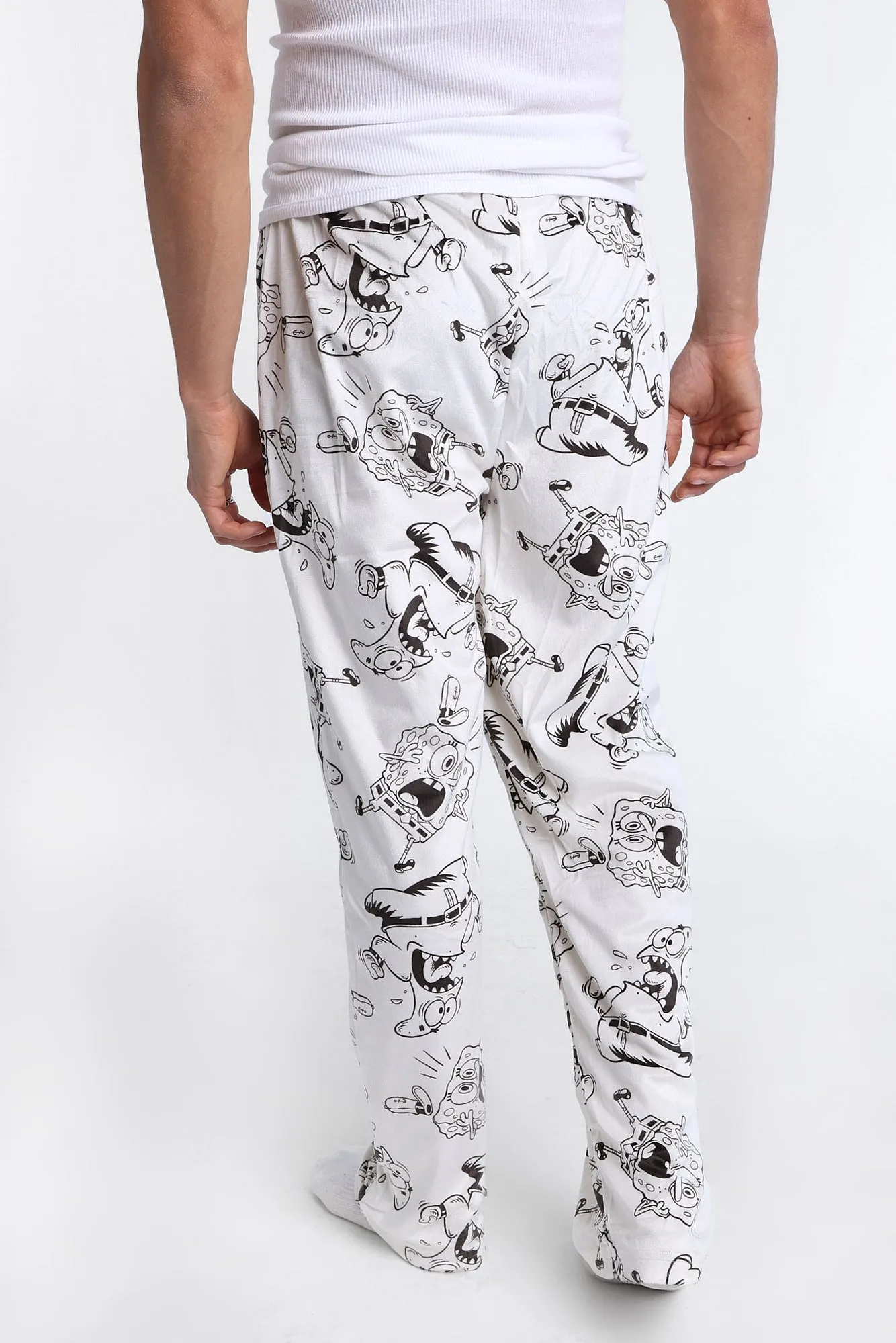 Pantalon pyjama en molleton soyeux imprimé Bob l'Éponge sold by West49 product image thumbnail 3