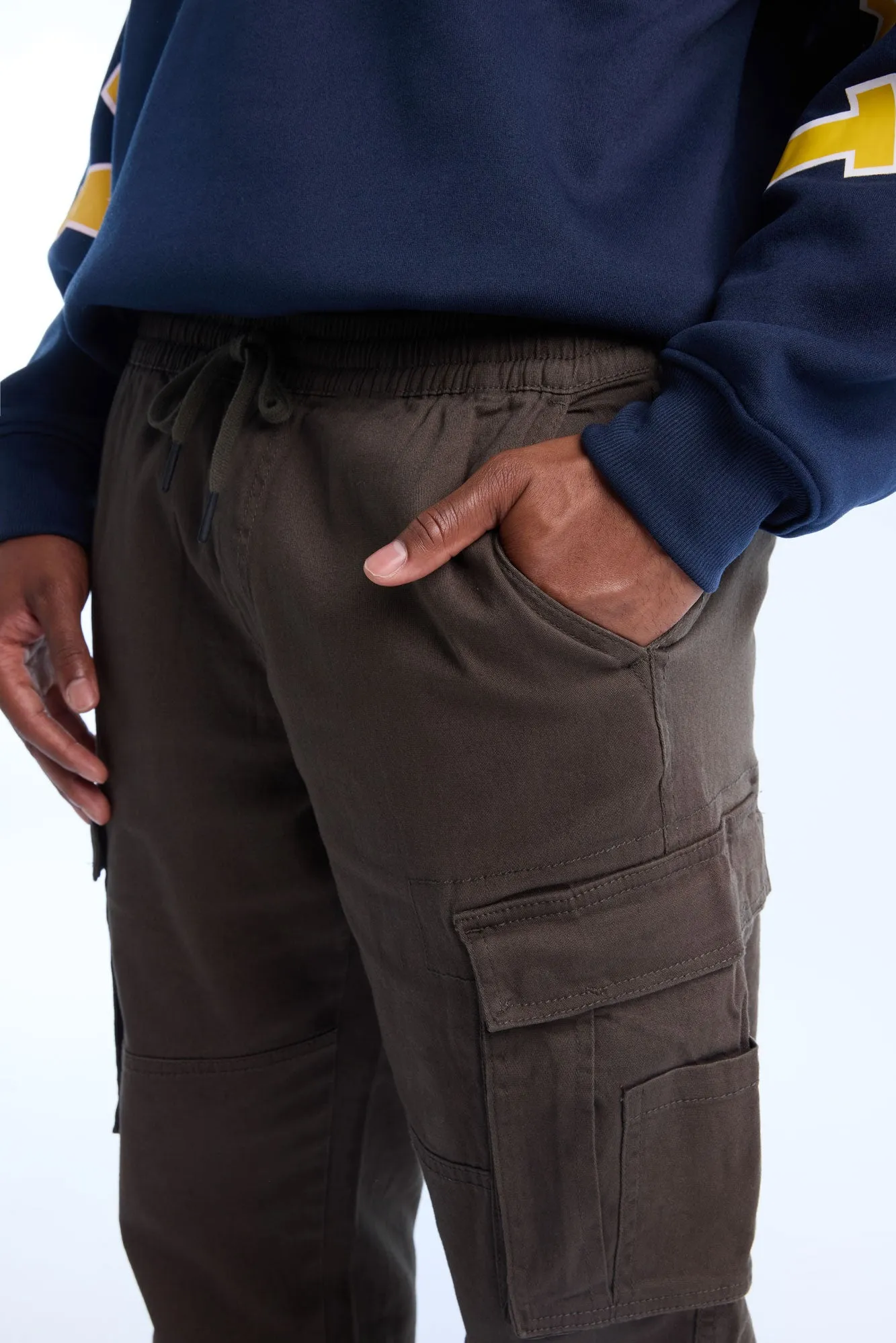 Pantalon cargo utilitaire ample homme sold by West49 product image thumbnail 2