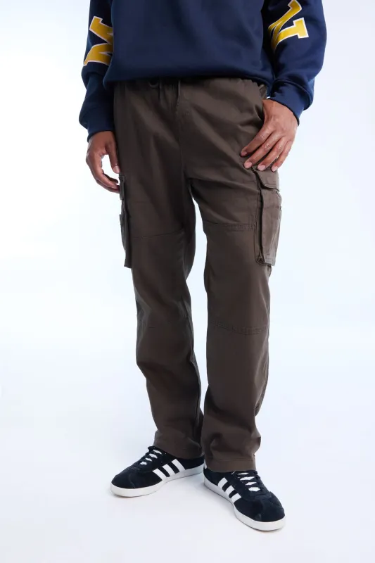Pantalon cargo utilitaire ample homme sold by West49