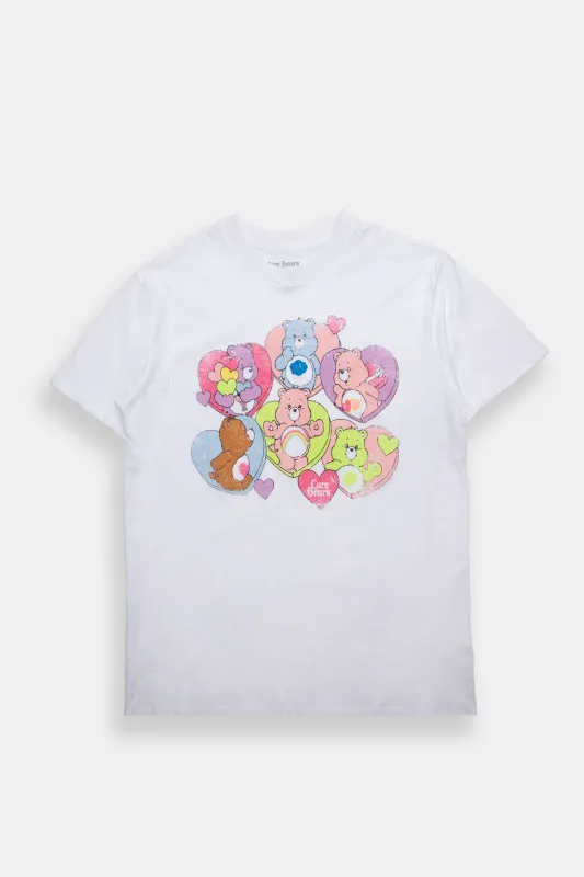 Care Bears Heart Graphic Boyfriend Tee sold by West49