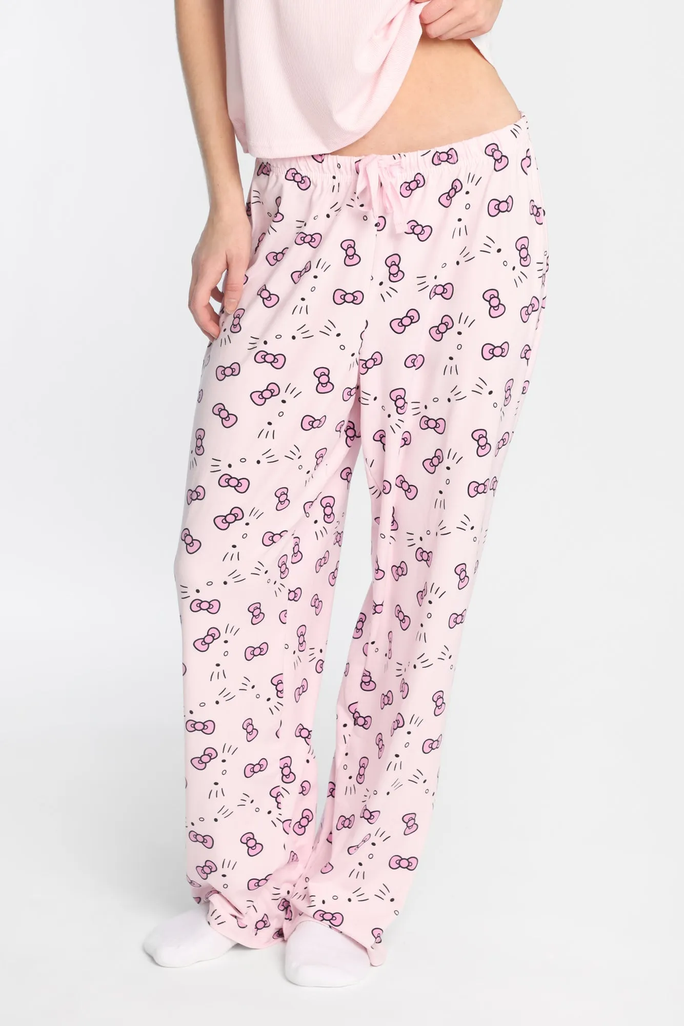 Ensemble débardeur et pantalon pyjama côtelé imprimé Hello Kitty sold by West49 product image thumbnail 4