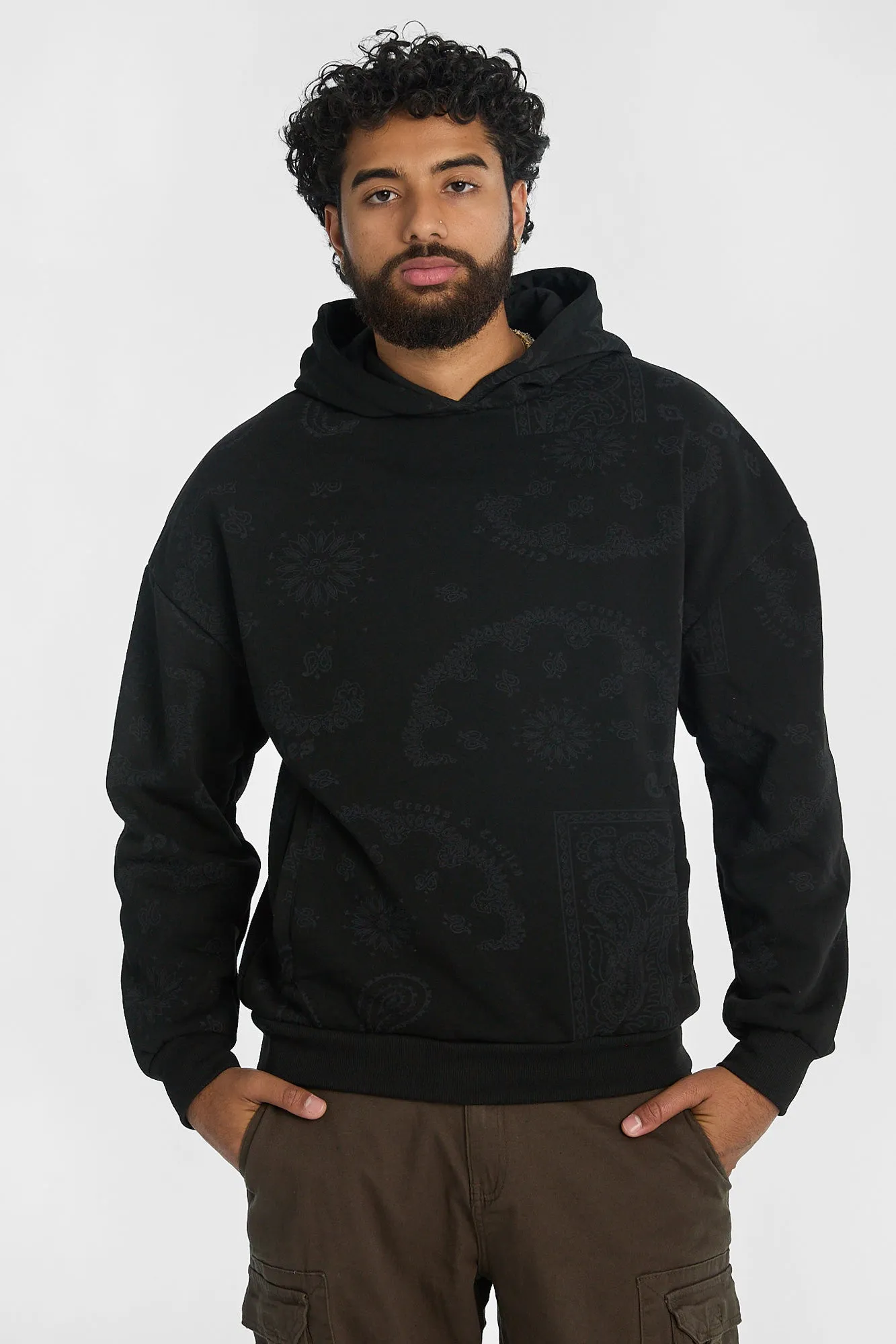 Mens Crooks & Castles Paisley Hoodie sold by West49 product image thumbnail 2
