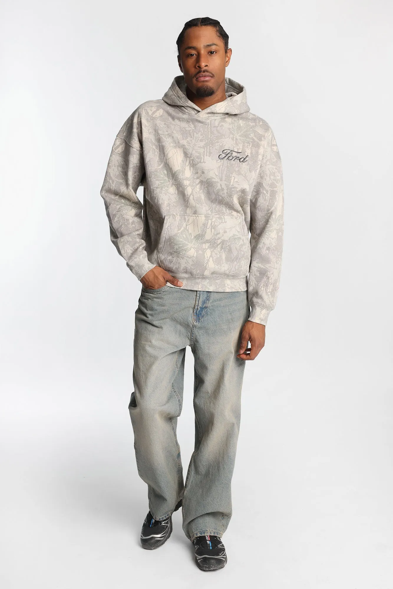 Ford F150 Tree Camouflage Embroidered Hoodie sold by West49 product image thumbnail 4