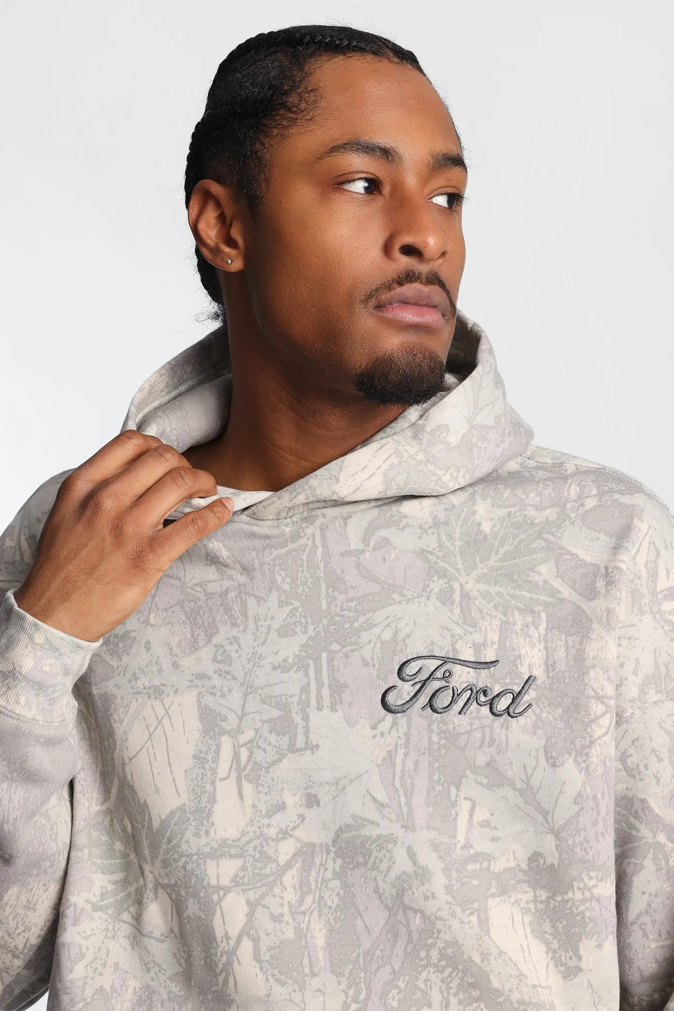 Ford F150 Tree Camouflage Embroidered Hoodie sold by West49 product image thumbnail 2