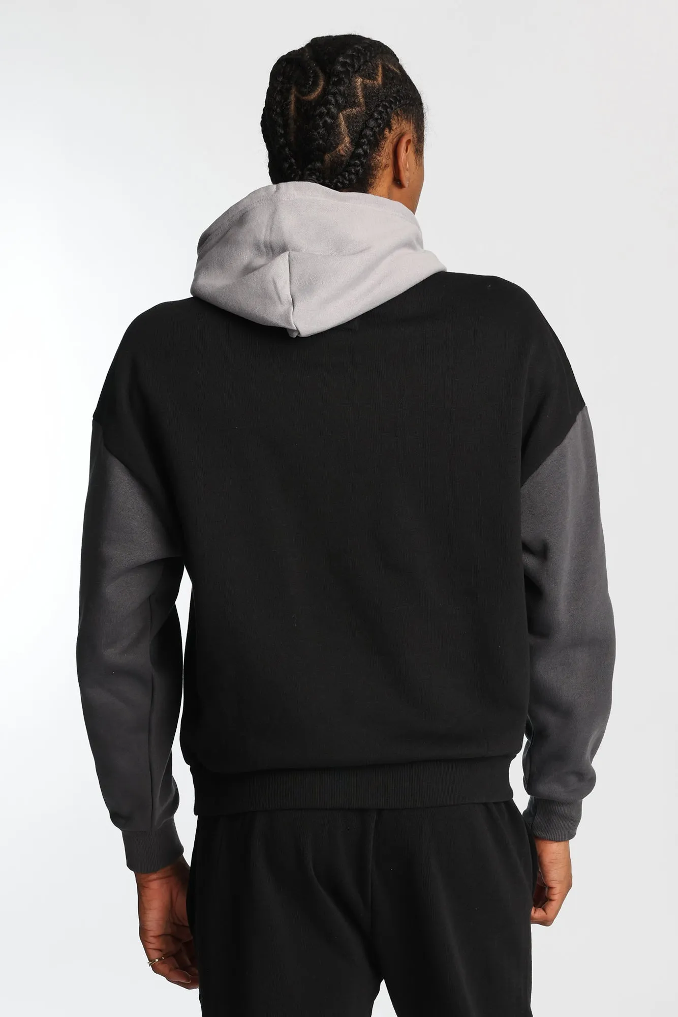 Zoo York Embroidered Colour Block Hoodie sold by West49 product image thumbnail 4