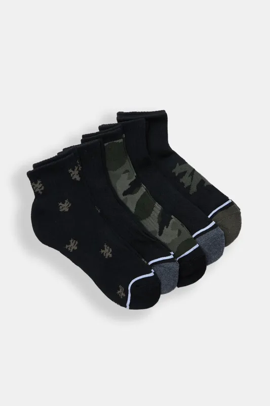 5 paires de chaussettes courtes Zoo York made by Zoo York