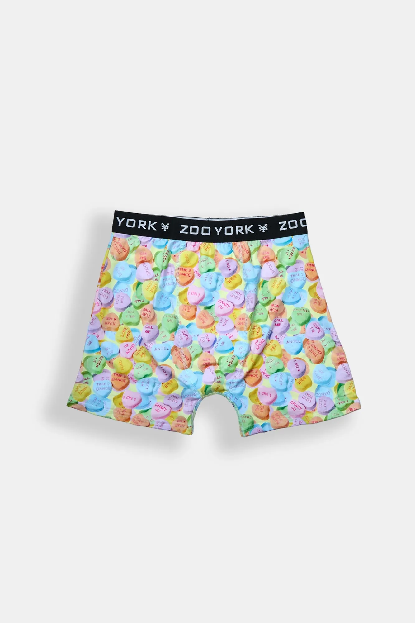 Caleçon boxeur imprimé bonbons en coeur pastel Zoo York sold by West49