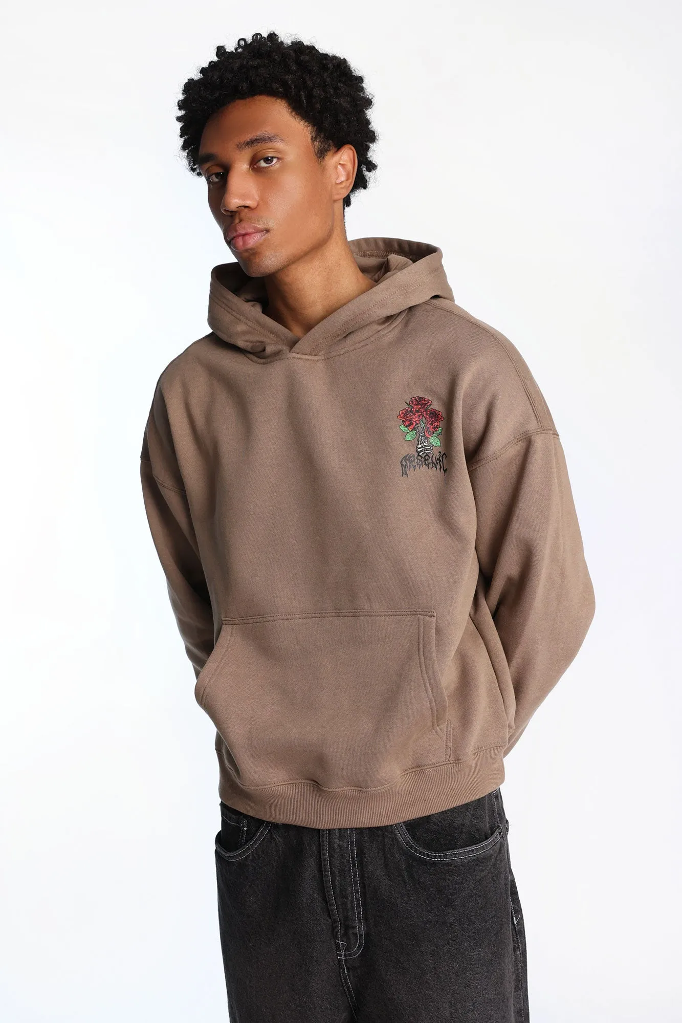 Haut à capuchon imprimé bouquet de roses sold by West49 product image thumbnail 5