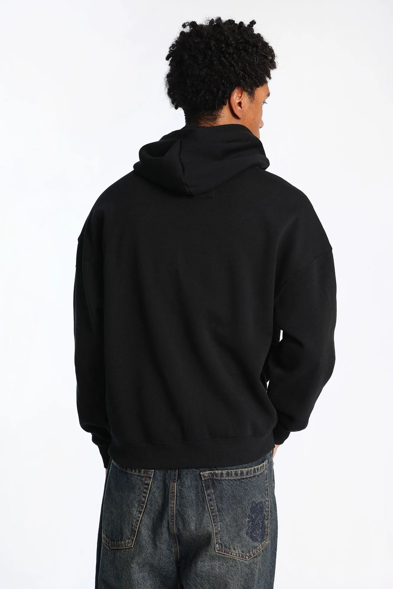 Haut à capuchon imprimé crânes ailés Arsenic sold by West49 product image thumbnail 3