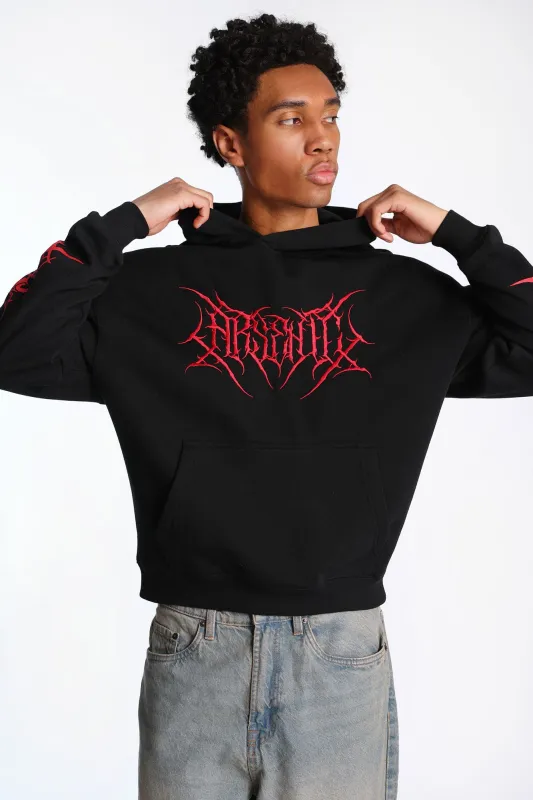 Arsenic Embroidered Hoodie sold by West49